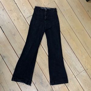 Grey Antics wide leg denim jeans high rise sz29